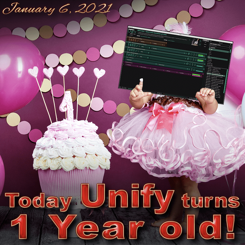 Happy Birthday Unify – it is 1 Year Old Today
