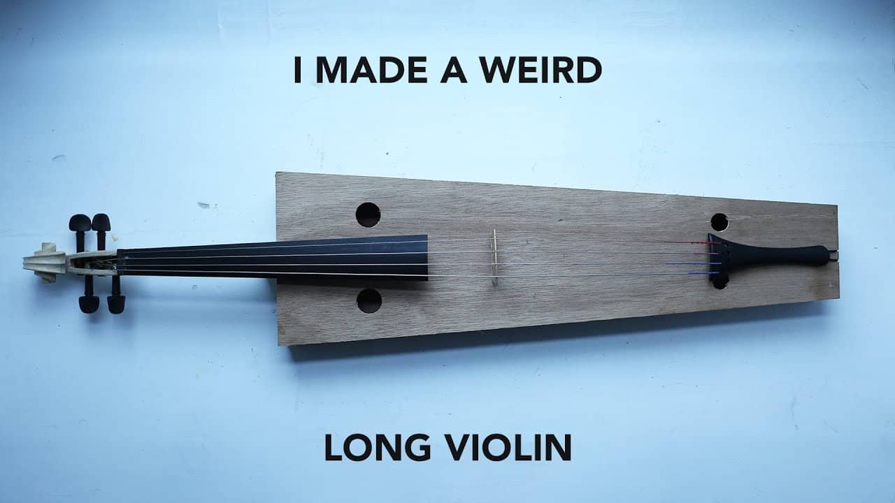 I Made a Weird, Long Violin