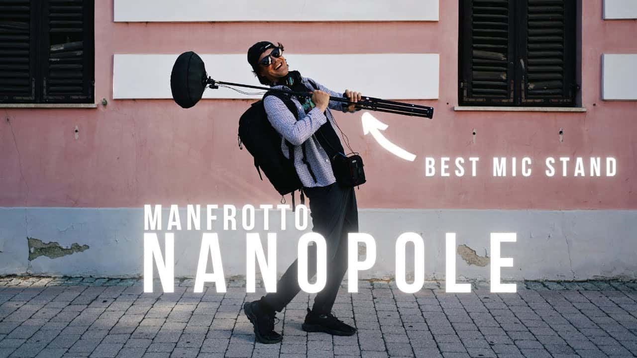 Manfrotto Nanopole – the best stand for field recording?