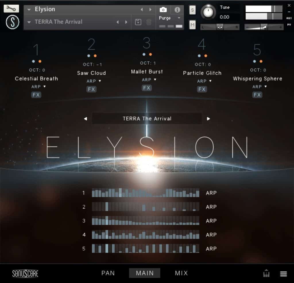 Elysion 1.1 Kontakt UI