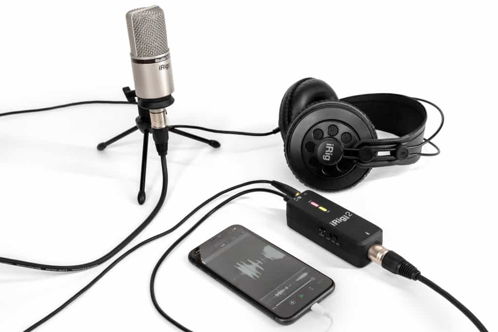 IK Multimedia announces iRig Pre 2 Mobile XLR Microphone Interface L 926A0040 r
