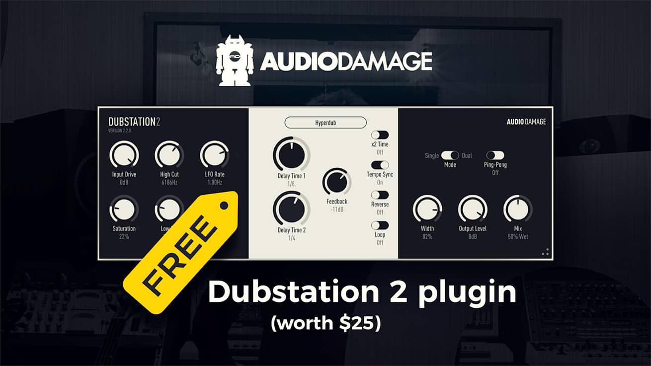 Free Audio Damage Dubstation 2 Delay Plugin when you try Loopcloud 38 Loopcloud Audio Damage Free Dubstation2 Plugin