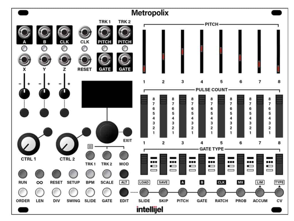 Intellijel launches Metropolix a Eurorack Musical Sequencer 3 Metropolix