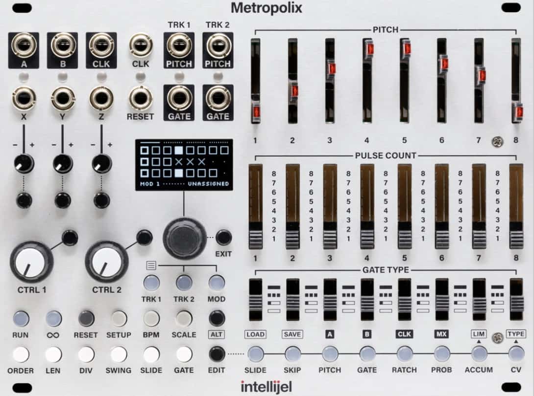 Intellijel launches Metropolix a Eurorack Musical Sequencer