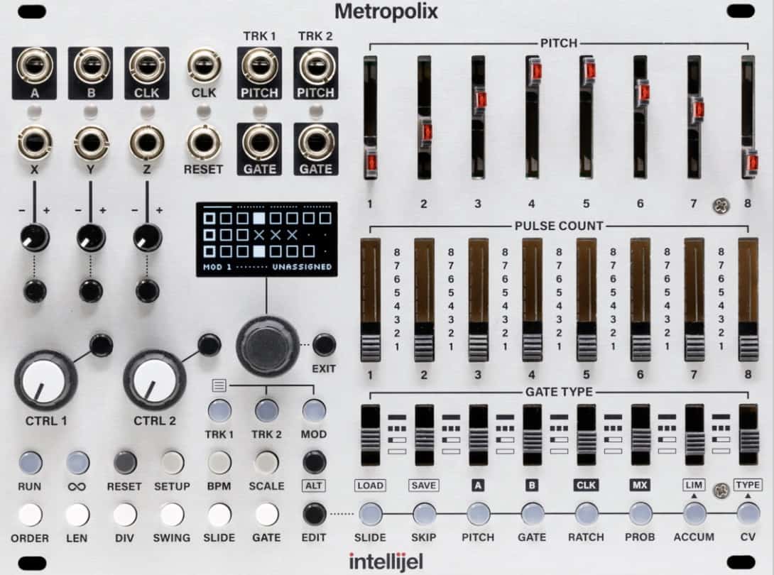 Intellijel launches Metropolix a Eurorack Musical Sequencer 70 Metropolix an interactive sequencer