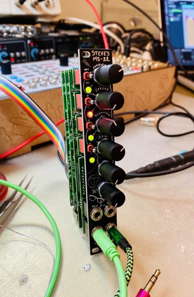 Steves MS 22 Eurorack Filter Update on the Next Batch