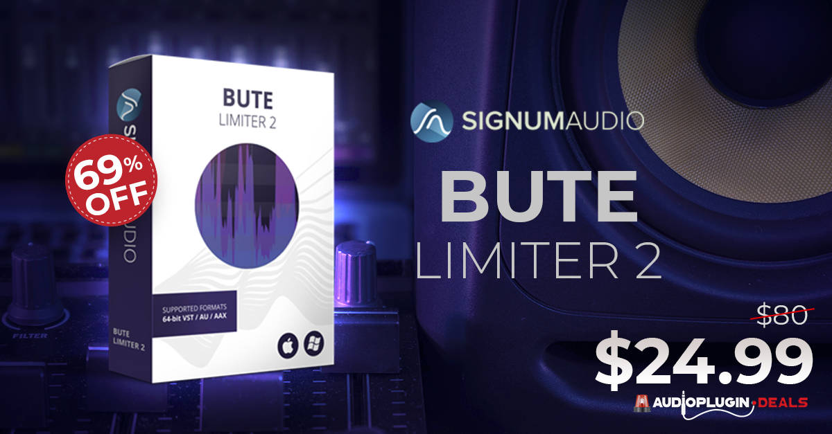 69 OFF BUTE Limiter 2 VSTAUAAX by Signum Audio 1200x627 1