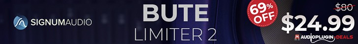 69 OFF BUTE Limiter 2 VSTAUAAX by Signum Audio 728x90 1