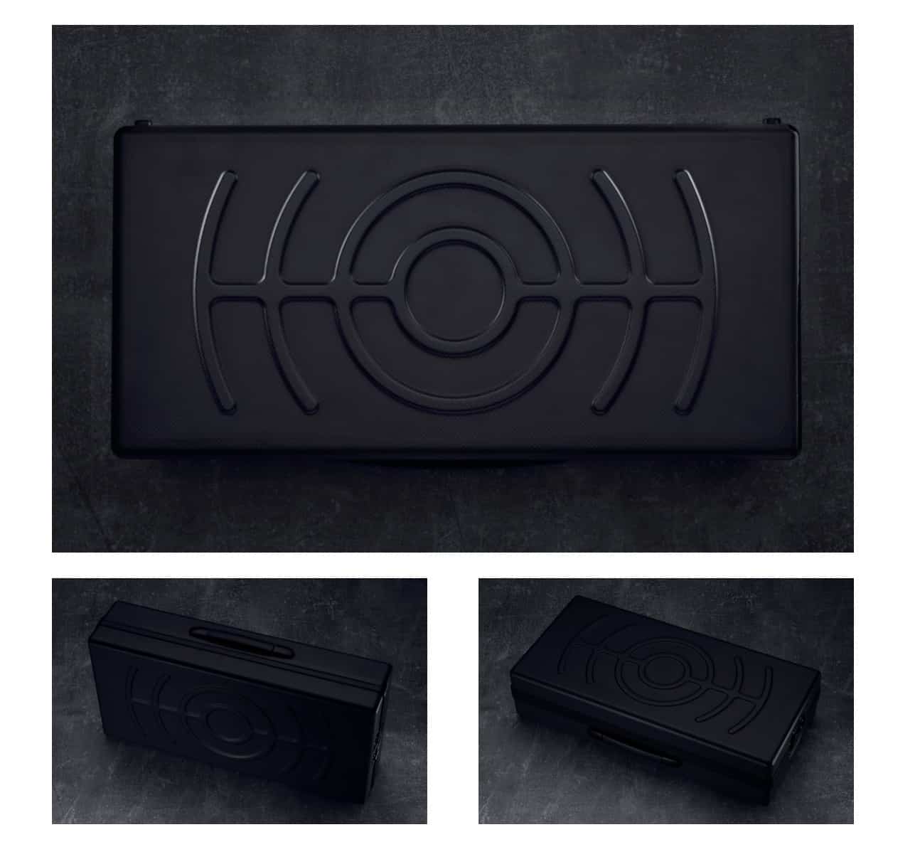 Erica Synths' 2x104HP Eurorack Carbon Fiber Travel Case 38 CARBON FIBER TRAVEL CASE