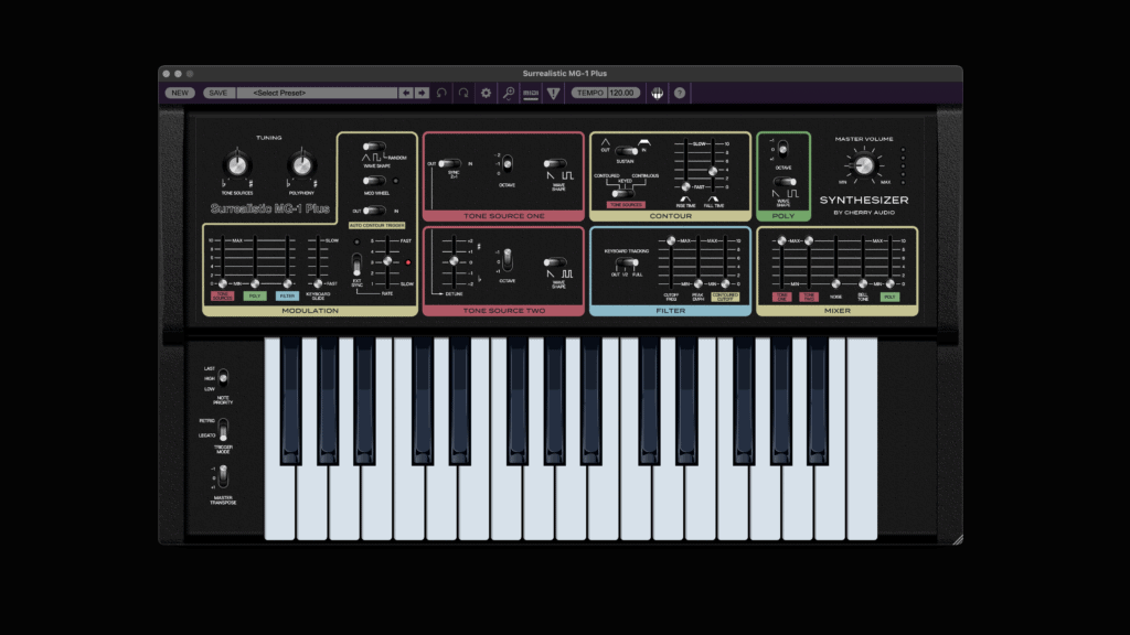 PreSonus Summons Studio Magic 2021 49 Cherry Audio Surrealistic MG 1 Plus 3840x2860