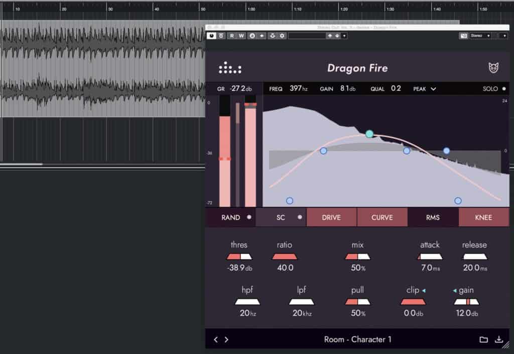 Dragon Fire Tonal Compression on Master