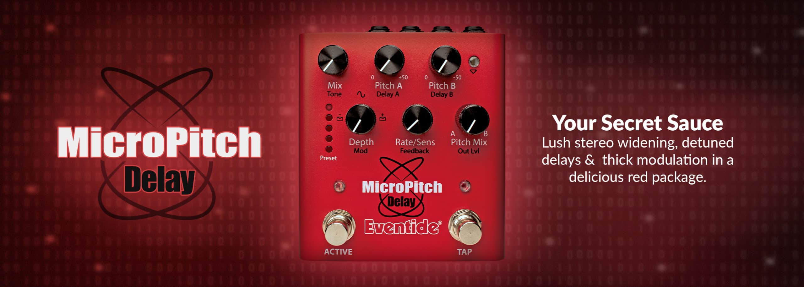 MicroPitch Delay Pedal – Eventide’s New Secret Sauce