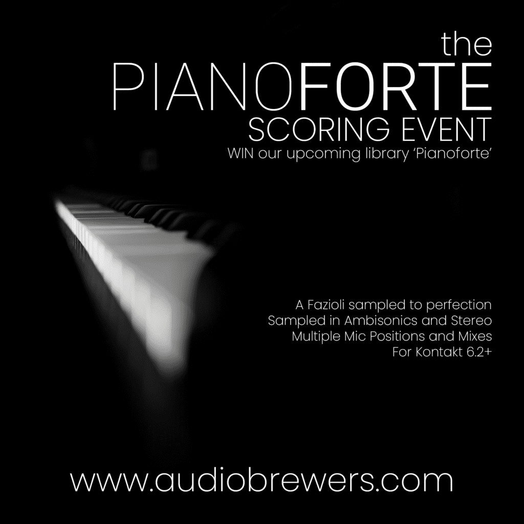 Audio Brewers launches The Pianoforte Scoring Event 5 competition square pic