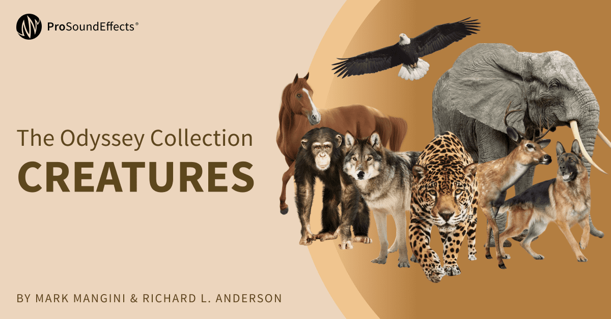 The Odyssey Collection: Creatures and  Comprehensive Animal Sound Library