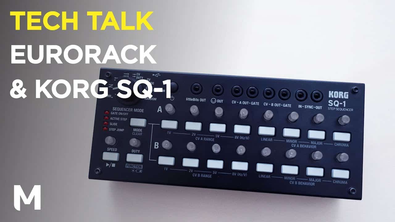 The power of a simple sequencer for eurorack – with the Korg SQ-1