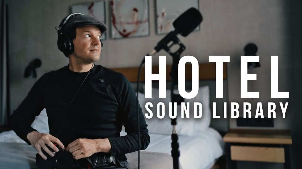 How to Record a Sound Library – in a hotel room