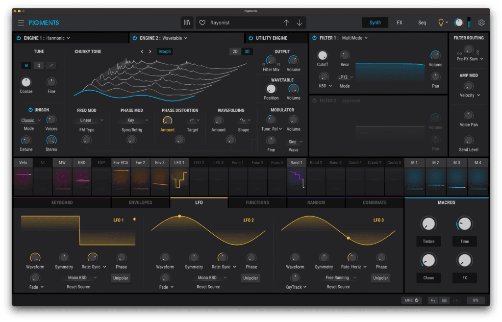 Pigments 3 Evolution of Arturia's Cutting-edge Synth 5 Arturia Introduce Evolution of Arturia Pigments 3 Main Wavetable