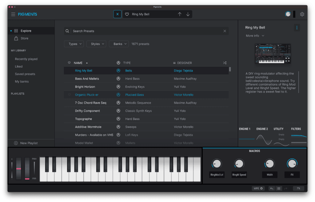 Pigments 3 Evolution of Arturia's Cutting-edge Synth 6 Arturia Introduce Evolution of Arturia Pigments 3 Preset Browser