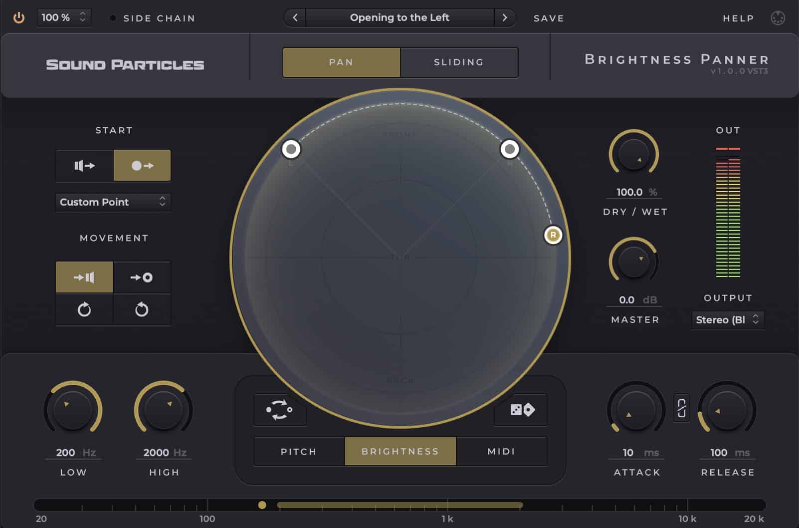 Sound Particles Releases Brightness Panner Sound Design Plugin 45 Brightness Panner Sound Design Plugin
