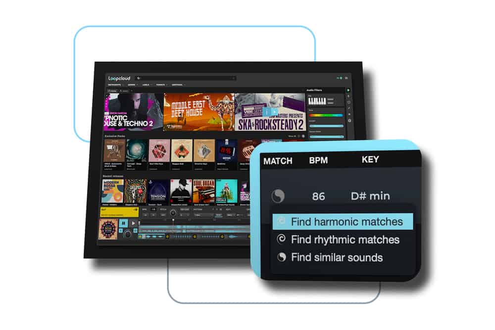 Loopcloud 6 Introduces AI Search Technology 60 Loopcloud 6 Find Similar Harmonic Matching Samples