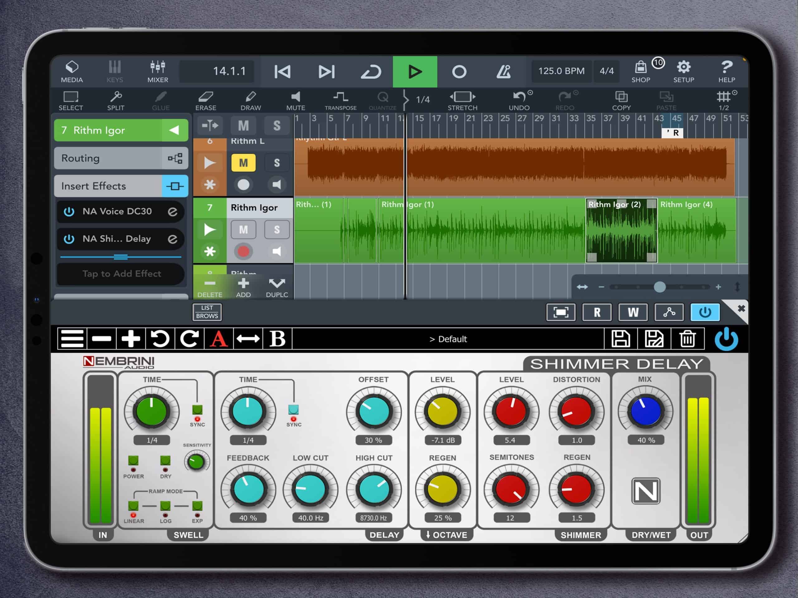 Nembrini Audio Launches Shimmer Delay Ambient Machine - Out-of-this-world Soundscapes Tool 46 Nembrini Audio Launches Shimmer Delay Ambient Machine Ipad2 scaled