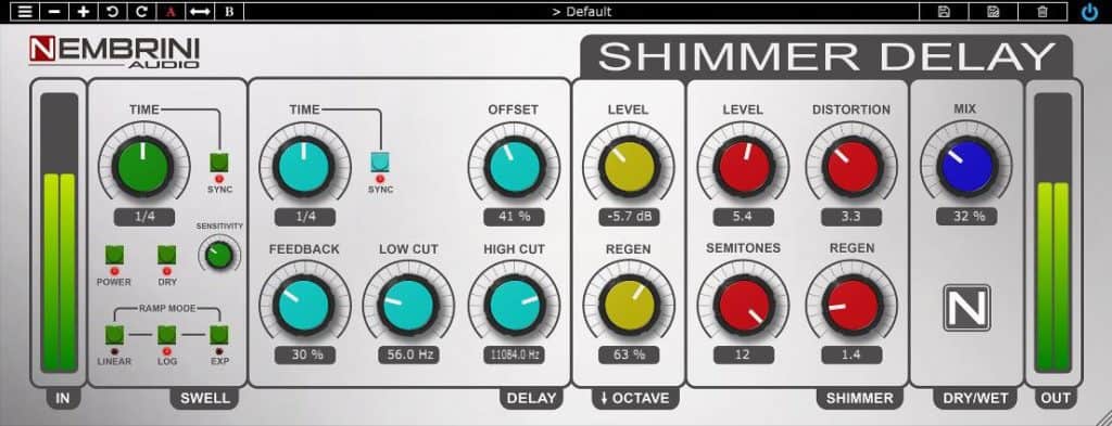 Nembrini Audio Launches Shimmer Delay Ambient Machine - Out-of-this-world Soundscapes Tool 3 Nembrini Audio Launches Shimmer Delay Ambient Machine NA Shimmer Delay