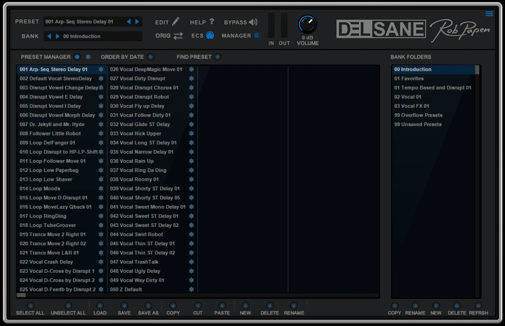 RobPapen DelSane Manager