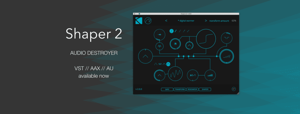K-Devices Releases SHAPER 2 Audio Destroyer 3 SHAPER 2 Audio Destroyer by K Devices