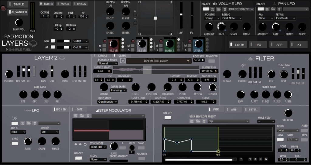 Sample Fuel Launches PAD MOTION LAYERS2