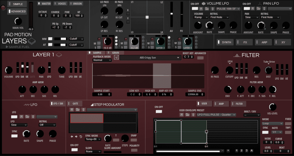 Sample Fuel Launches PAD MOTION LAYERS3