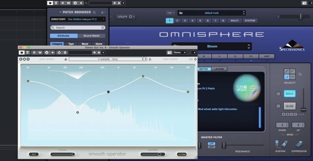 Smooth Operator BABY Audio and Omni2