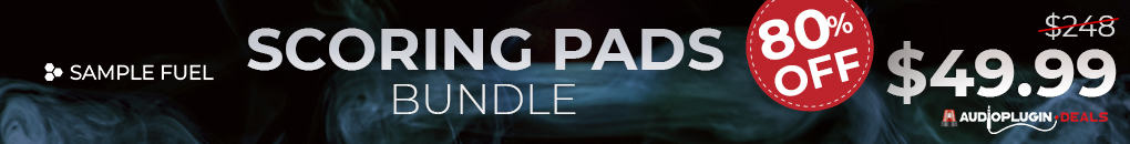 80% OFF Scoring Pads Bundle by Sample Fuel + $70 Discount Code for Pad Motion Layers 33 80 OFF Scoring Pads Bundle by Sample Fuel 70 Discount Code for Pad Motion Layers 1020x130 1