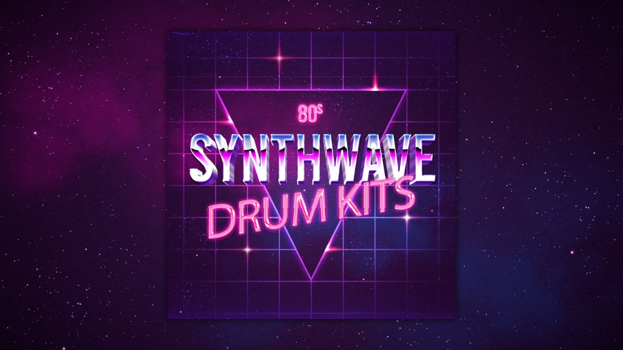 SampleScience Releases Epic 80s Synthwave Drum Kits 31 80s Synthwave Drum Kits Gumroad Overlay