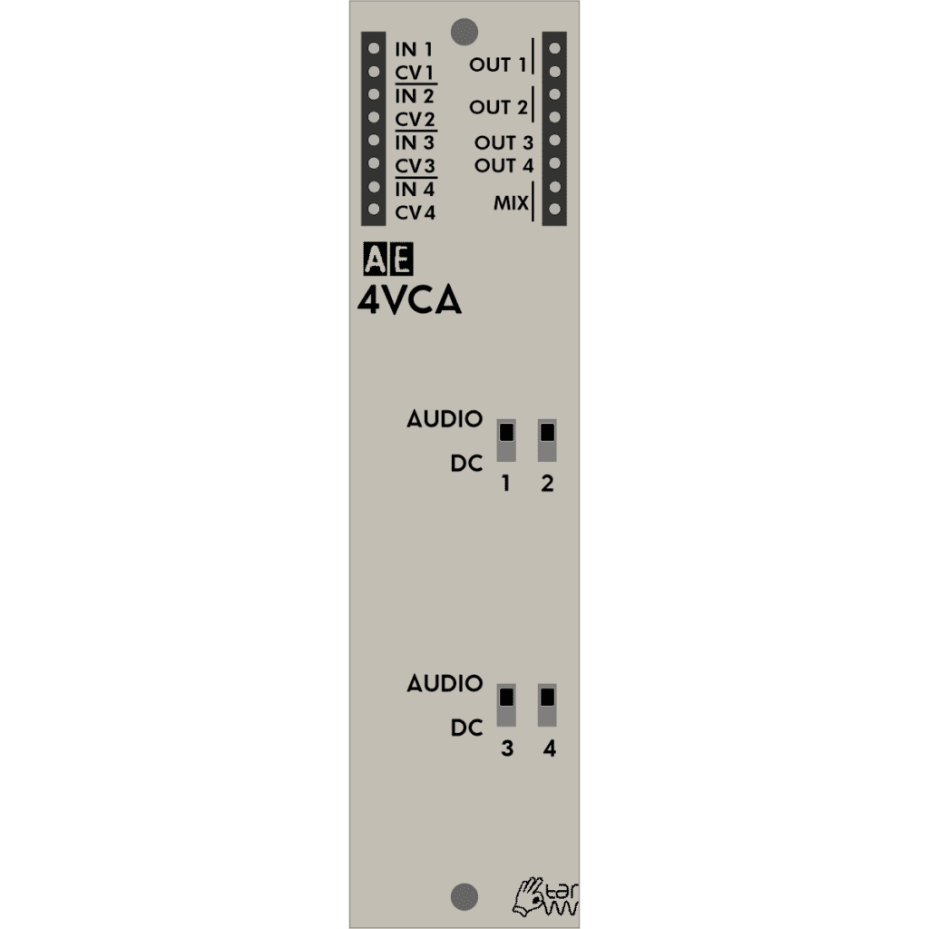 AE Modular New 4VCA Module