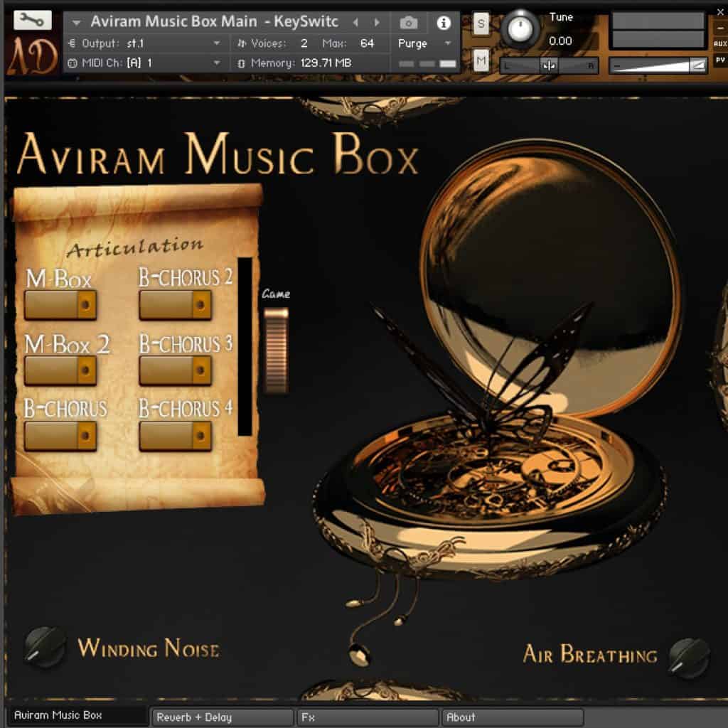 Aviram Music Box by Aviram Dayan Production Sale