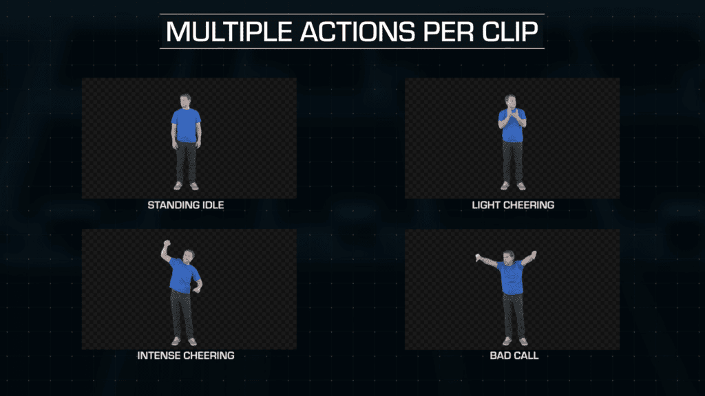 Mulitiple Actions Per Clip