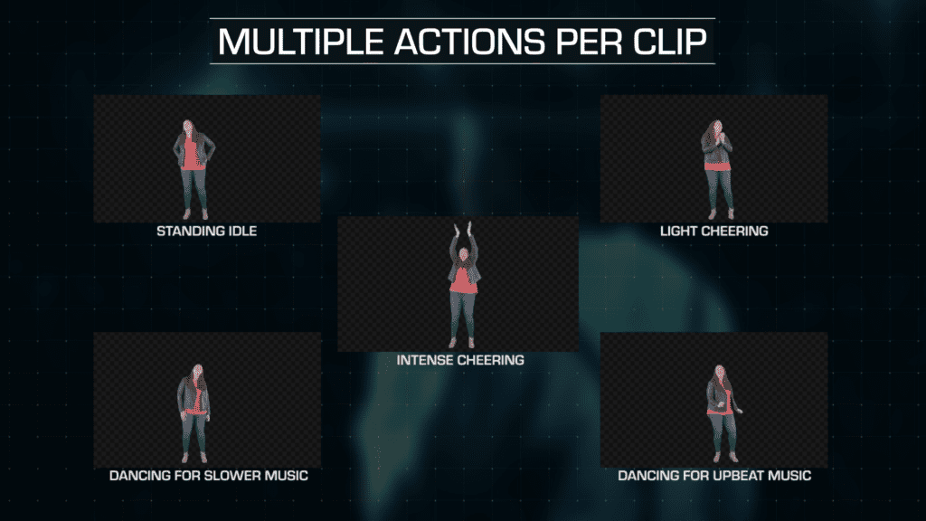 Multiple Actions Per Clip Alternate