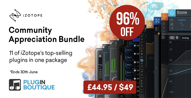 iZotope Community Appreciation Bundle Sale 45 image 31