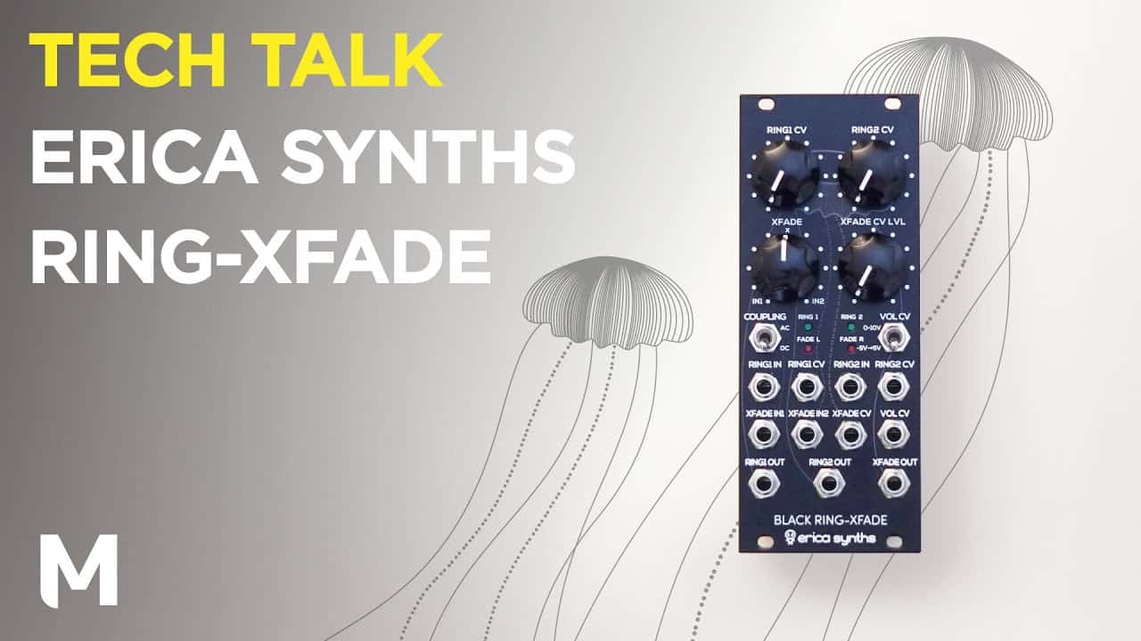 Get more out of ring modulation & crossfading - with Erica Synths Black Ring-XFade