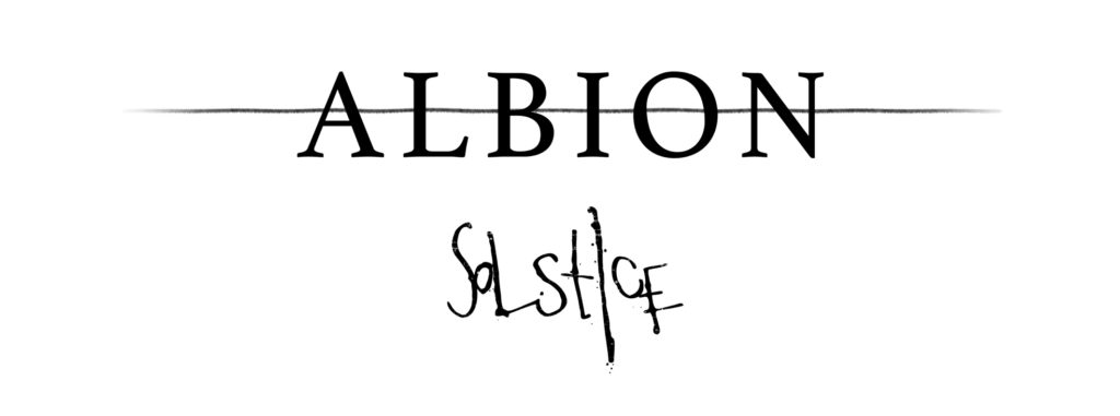 Albion Solstice Logo b w