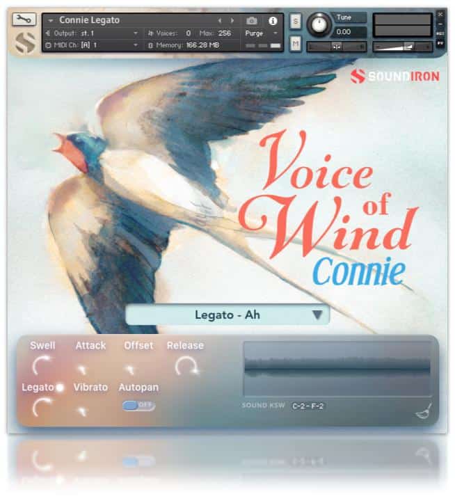 Soundiron's Voice of Wind: Connie 4 Soundirons Voice of Wind Connie