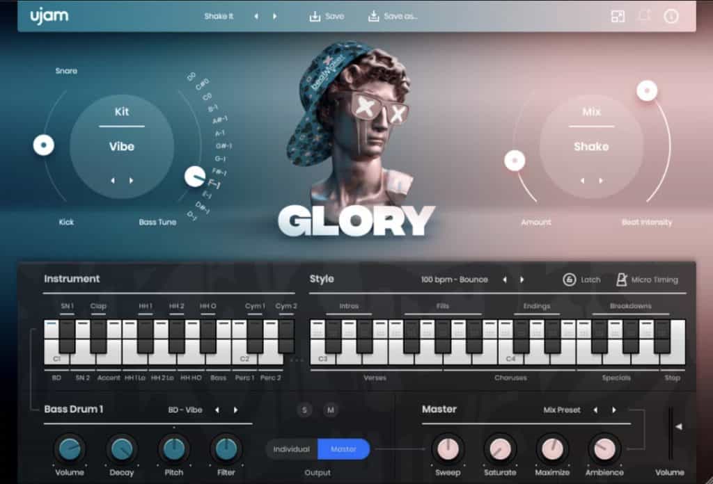 UJAM Release Beatmaker GLORY