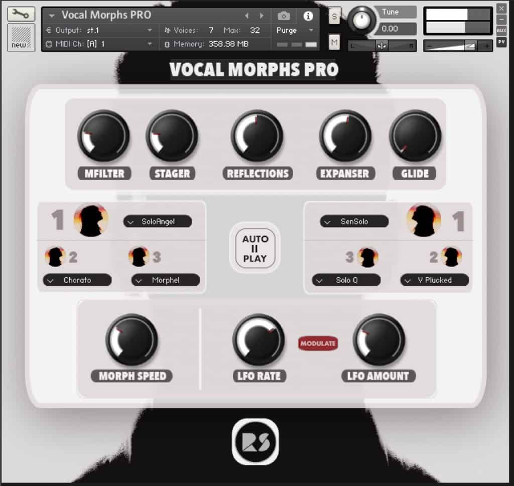 Vocal Morphs PRO Available 5 Vocal Morphs PRO Available