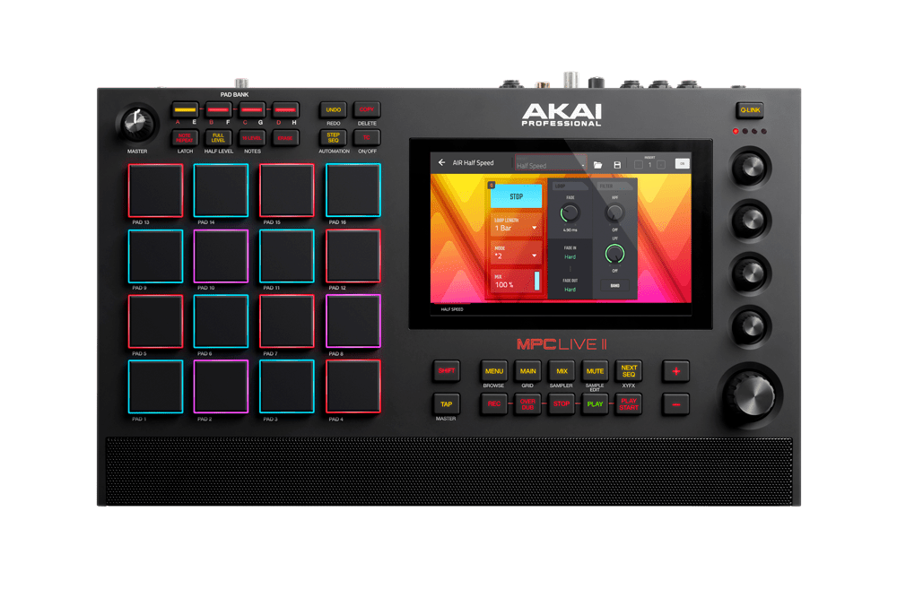 AKAI PROFESSIONAL® UNVEILS MPC 2.10 UPDATE 5 MPCLiveII ortho 2.10 Web