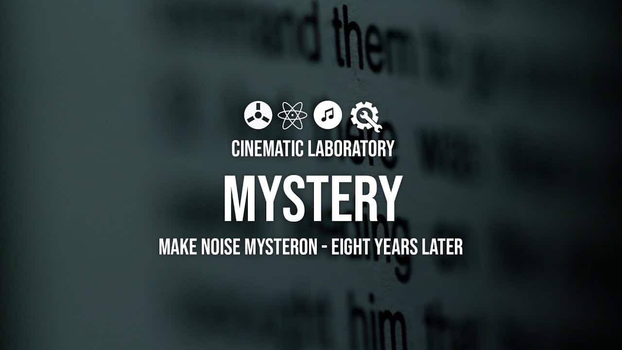 Mystery | MakeNoise Mysteron eight years later 33 maxresdefault 15