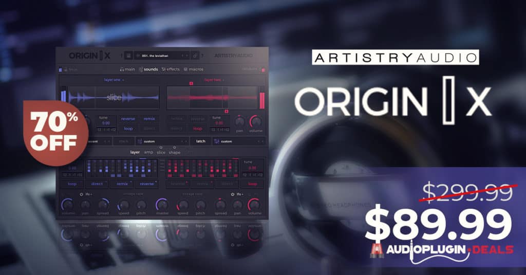 70 OFF ORIGIN X for Kontakt Player by Artistry Audio GET 70 OFF 1200x627 1