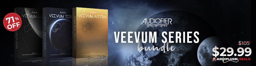 71 OFF Veevum Series Bundle by Audiofier 970x250 1