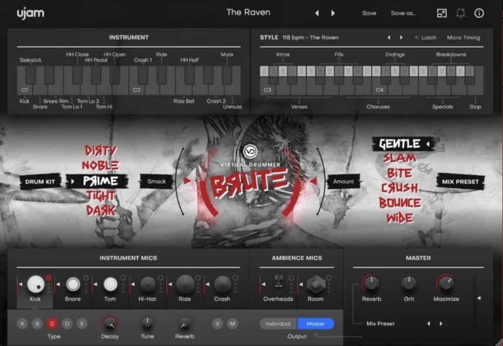 BRUTE Smells Like Mean Drumming - Rock, Grunge, Punk, And Cross-over Styles 4 BRUTE Smells Like Mean Drumming Rock Grunge Punk And Cross over Styles