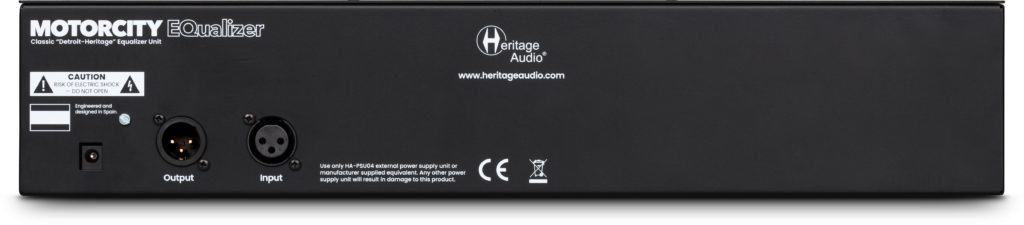 Heritage Motorcity EQualizer Back