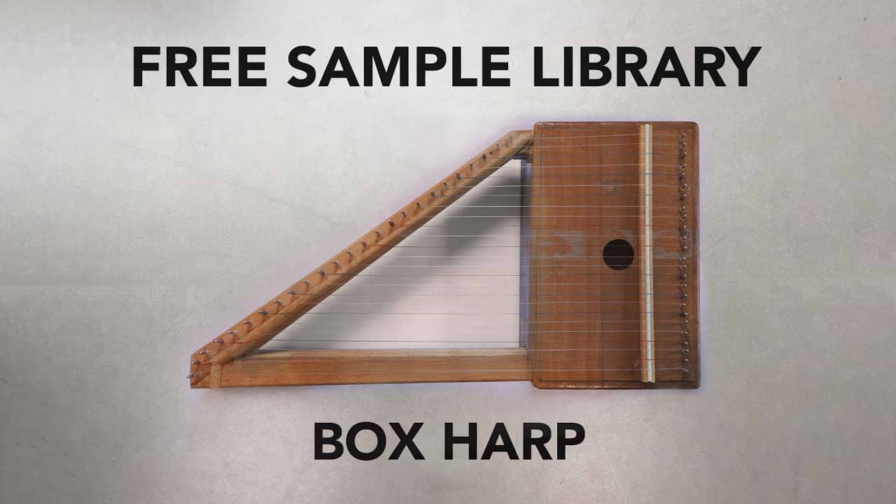 Free Sample Library: Box Harp (DecentSampler, Ableton Live, Kontakt, SFZ, EXS)